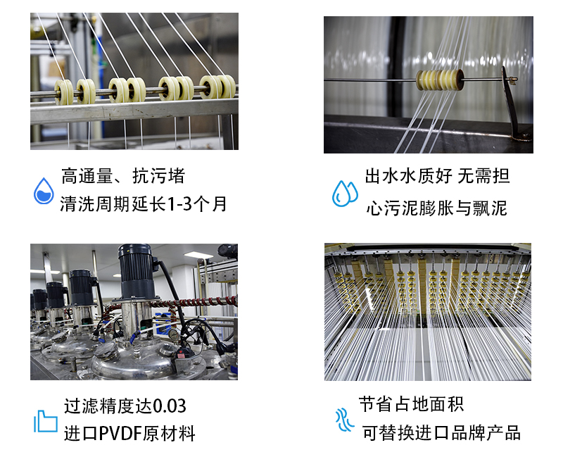 膜生物反應(yīng)器-PVDF膜-超濾膜-蘇州蘇凈MBR膜廠家，中空纖維膜