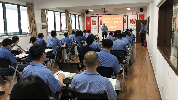 蘇凈集團組織2020年新員工入職培訓