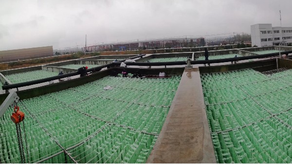 安慶某印染廢水預處理站填料案例