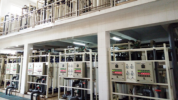 濟南某熱電廠超濾膜案例
